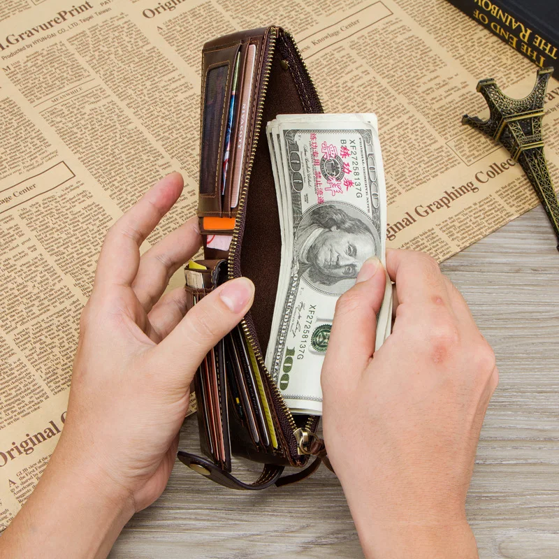 New Fashion 100% Genuine Leather Men Short Wallets Real Leather Male Luxury Brand Clutch Boy Gift Cash Purse Card Holder Wallet 
New Fashion 100% Genuine Leather Men Short Wallets Real Leather Male Luxury Brand Clutch Boy Gift Cash Purse Card Holder Wallet