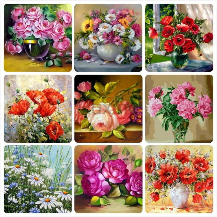 5D DIY Full square Diamond painting Flower arrangement Cross stitch Diamond embroidery round Diamond mosaic animal Decor gift
5D DIY Full square Diamond painting Flower arrangement Cross stitch Diamond embroidery round Diamond mosaic animal Decor gift