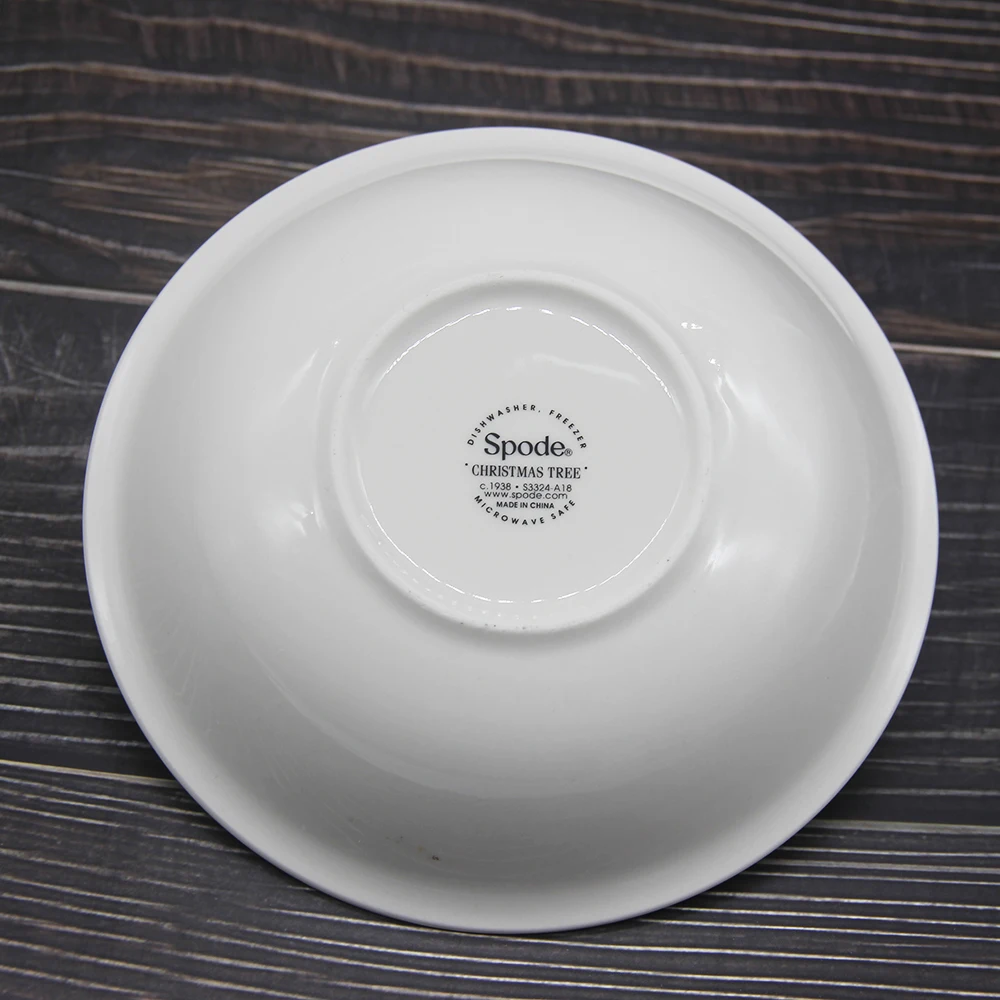 1 Pcs 8 inch Christmas Tree Bowl Tableware salad bowl Cold dish mixing Dessert vegetable kitchenware Tool | Дом и сад