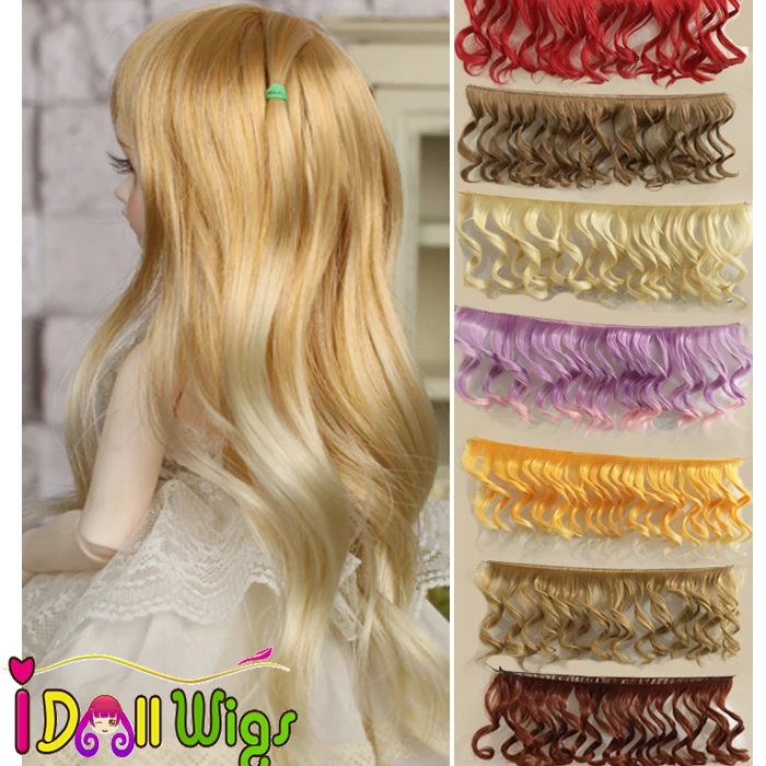 15*100cm Hair Extensions Heat Resistant Wire Curly Hair Piece for BJD/SD/Blyth/American Dolls DIY Doll Wigs Doll Accessories
15*100cm Hair Extensions Heat Resistant Wire Curly Hair Piece for BJD/SD/Blyth/American Dolls DIY Doll Wigs Doll Accessories