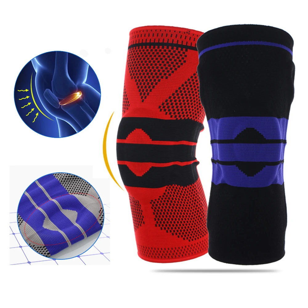 1Pc High Elasticity Knee Protector Fitness Running Basketball Gym Sport Braces Knee Support Nylon Silicon Outdoor Guard Kneepad
1Pc High Elasticity Knee Protector Fitness Running Basketball Gym Sport Braces Knee Support Nylon Silicon Outdoor Guard Kneepad