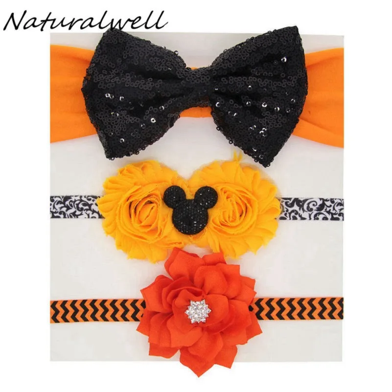 Naturalwell Halloween Headwrap Hair bows Girls Turban Halloween headband Newborn photo prop Bow headwraps Kids head wraps HB354D
Naturalwell Halloween Headwrap Hair bows Girls Turban Halloween headband Newborn photo prop Bow headwraps Kids head wraps HB354D