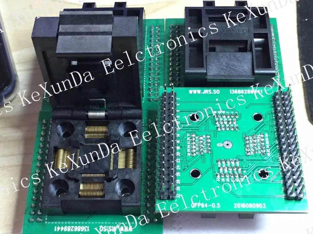 1 шт./лот QFP-64 к DIP-64 QFP64-0.5 сжигание Тесты Socket программирования блок | Электронные