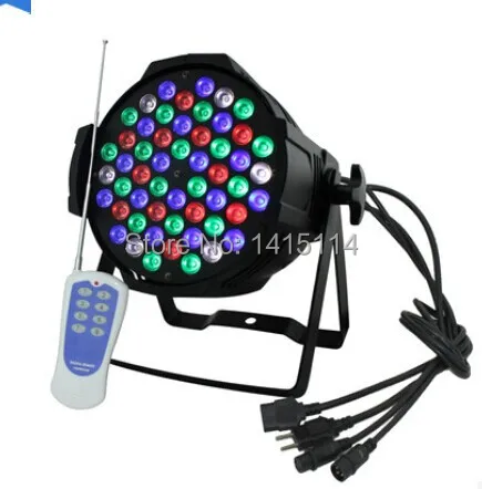 Professional led lighting 54pcs 3W Full color led par can light with remote contrl function
Professional led lighting 54pcs 3W Full color led par can light with remote contrl function