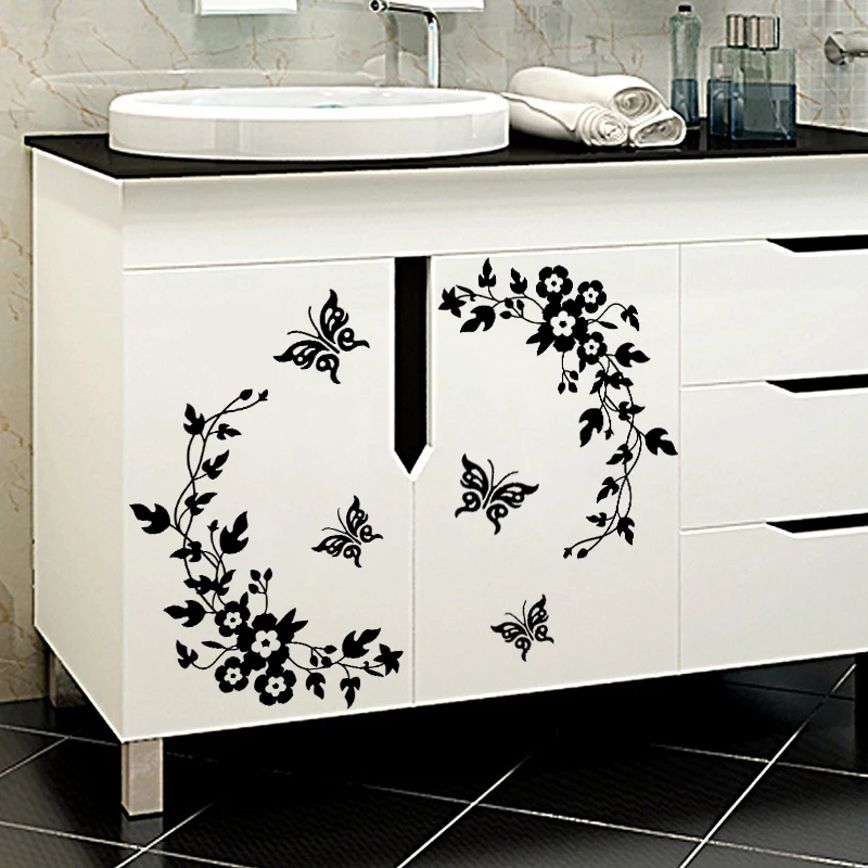 black classic butterfly flower home wedding decoration wall stickers for living room kitchen bathroom decorative flora mural art
black classic butterfly flower home wedding decoration wall stickers for living room kitchen bathroom decorative flora mural art