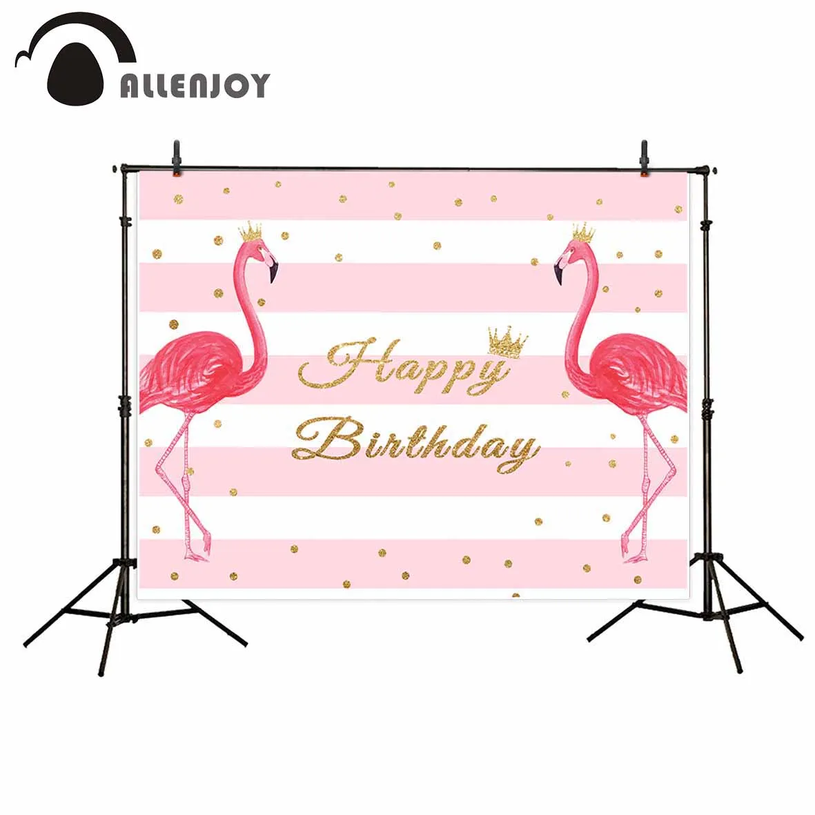 Allenjoy camera photography backdrop Pink Gold Spots Flamingo Birthday Crown backdrop photocall professional customize props
Allenjoy camera photography backdrop Pink Gold Spots Flamingo Birthday Crown backdrop photocall professional customize props