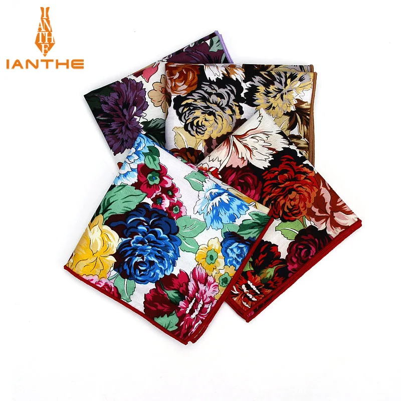 2018 Brand Men Suits Cotton Handkerchief Floral Flower Pocket Square Hankies Men's Wedding Fashion Square Pockets Hanky Towel
2018 Brand Men Suits Cotton Handkerchief Floral Flower Pocket Square Hankies Men's Wedding Fashion Square Pockets Hanky Towel