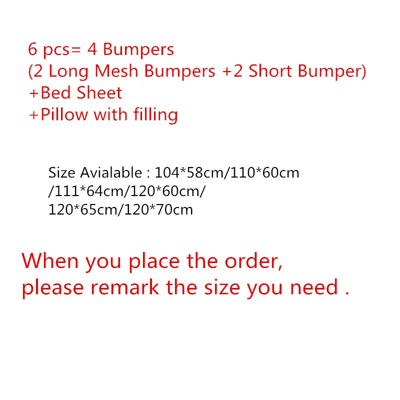 6pcs/set Happy Cartoon Zoo Baby Bedding Set Summer Baby Cot Nursing Bedding Including Air Mesh Crib Bumpers Cotton Sheet Pillow
6pcs/set Happy Cartoon Zoo Baby Bedding Set Summer Baby Cot Nursing Bedding Including Air Mesh Crib Bumpers Cotton Sheet Pillow