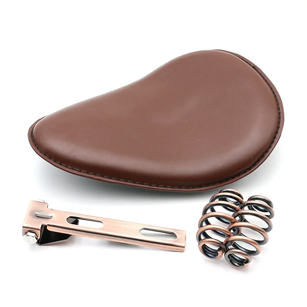 3 Inch Brown Leather Motorcycle Sportster Chopper Bobber Custom Solo Spring Bracket Seat For Suzuki Yamaha Honda Harley Chopper
3 Inch Brown Leather Motorcycle Sportster Chopper Bobber Custom Solo Spring Bracket Seat For Suzuki Yamaha Honda Harley Chopper