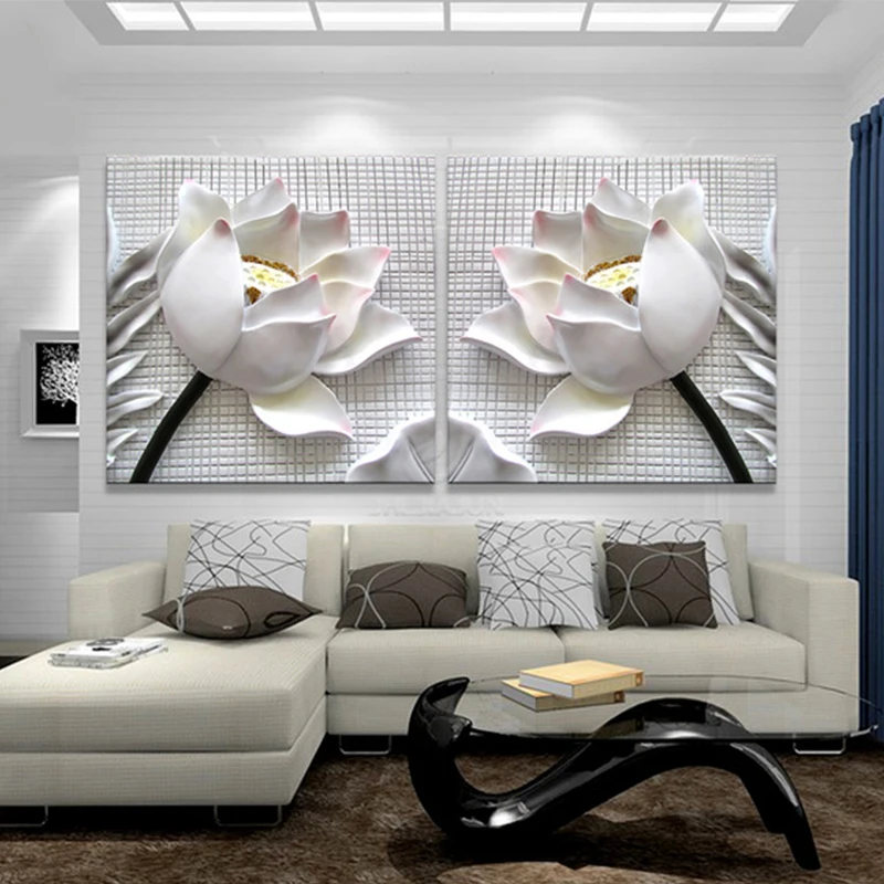 Modern 3D effect Flower Painting Posters and Prints Wall Art Canvas Painting Decorative Pictures for Living Room Home Decor
Modern 3D effect Flower Painting Posters and Prints Wall Art Canvas Painting Decorative Pictures for Living Room Home Decor