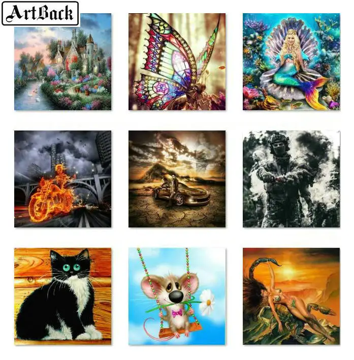 Sale 5d diy diamond painting flowers cat and dog scenery skull bird icon full square drill 3D diamond mosaic diamond embroidery
Sale 5d diy diamond painting flowers cat and dog scenery skull bird icon full square drill 3D diamond mosaic diamond embroidery