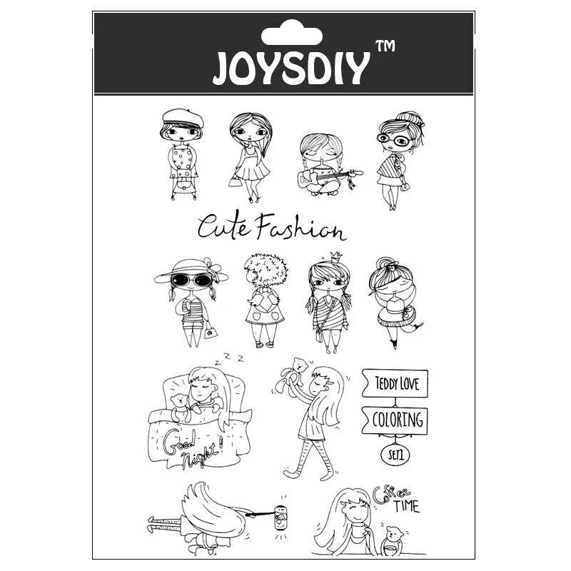 Teddy and the girl News Scrapbook photo cards account rubber stamp clear stamp transparent stamp Handmade card stamp
Teddy and the girl News Scrapbook photo cards account rubber stamp clear stamp transparent stamp Handmade card stamp