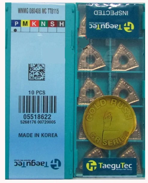 Карбид taegutec вставки WNMG 080408 MC TT8115 оптовая продажа WNMG080408MC TT8115 для средних для высокоскоростного поворота стали
Карбид taegutec вставки WNMG 080408 MC TT8115 оптовая продажа WNMG080408MC TT8115 для средних для высокоскоростного поворота стали