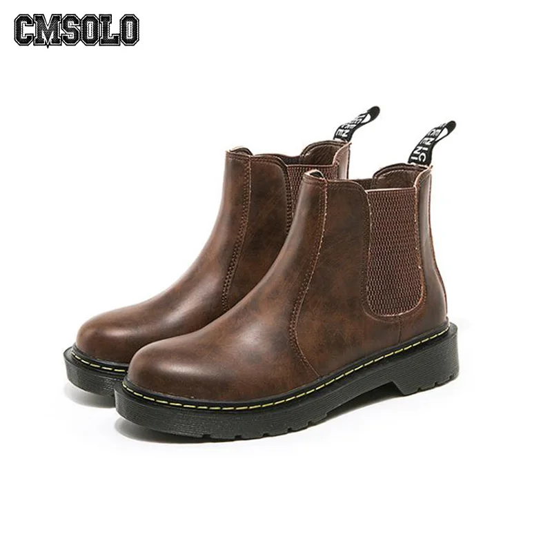 CMSOLO Martin Boots For Women Brown Black Female Plush Boot Leather Chelsea Lady Dancing Party Martin Boots For Women Brand Hots
CMSOLO Martin Boots For Women Brown Black Female Plush Boot Leather Chelsea Lady Dancing Party Martin Boots For Women Brand Hots