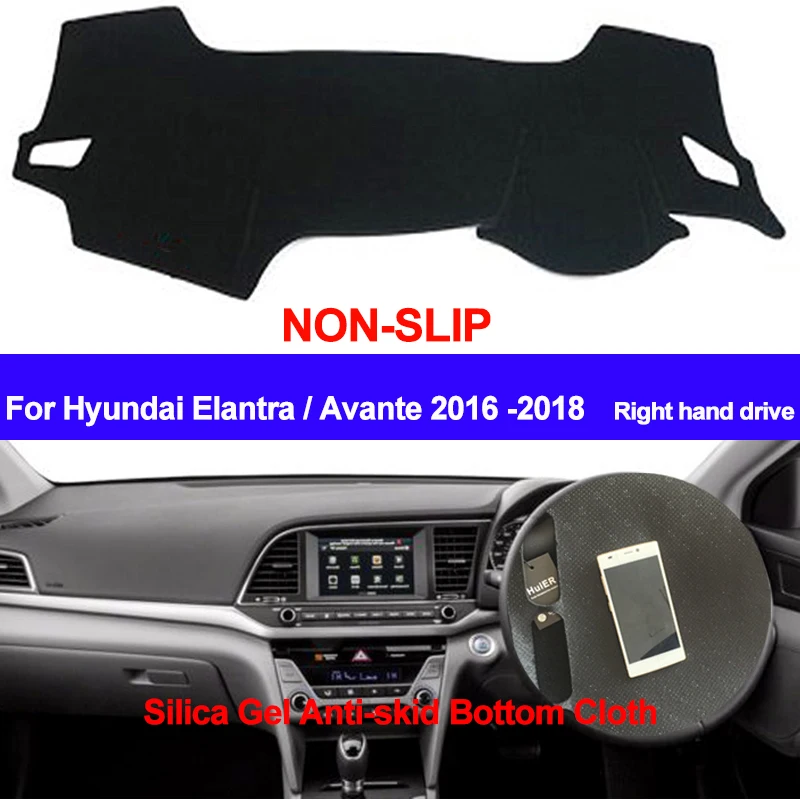 TAIJS For Hyundai Elantra 2016 2017 2018 Dash Mat Carpet DashMat Silicone Non-Slip Auto Car Dashboard Cover ANti-UV Car styling
TAIJS For Hyundai Elantra 2016 2017 2018 Dash Mat Carpet DashMat Silicone Non-Slip Auto Car Dashboard Cover ANti-UV Car styling
