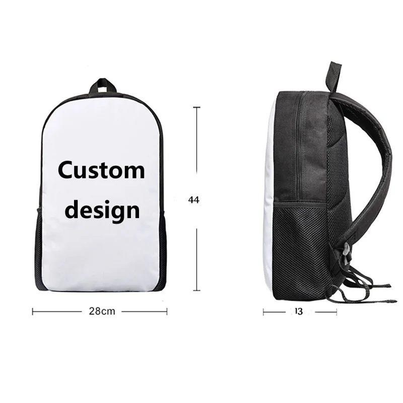 2018 New Cute School Bags for Girls Gift Bichon Frise Flower Print Bookbag Children Backpack 16 Inch Mochila Escolar | Багаж и сумки