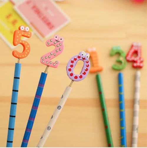 40PCS/lot New Cute Number Wooden Pencils Office and Study Pencils Gift for Kids Stationery
40PCS/lot New Cute Number Wooden Pencils Office and Study Pencils Gift for Kids Stationery