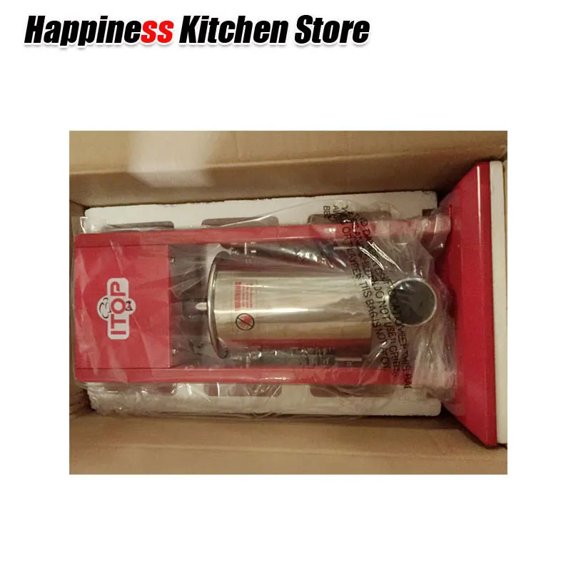3L Big Sausage Maker Manual Sausage Stuffer Machine Hot Dog Making Filling Vertical Meat Filler Tools Kitchen Accessories
3L Big Sausage Maker Manual Sausage Stuffer Machine Hot Dog Making Filling Vertical Meat Filler Tools Kitchen Accessories