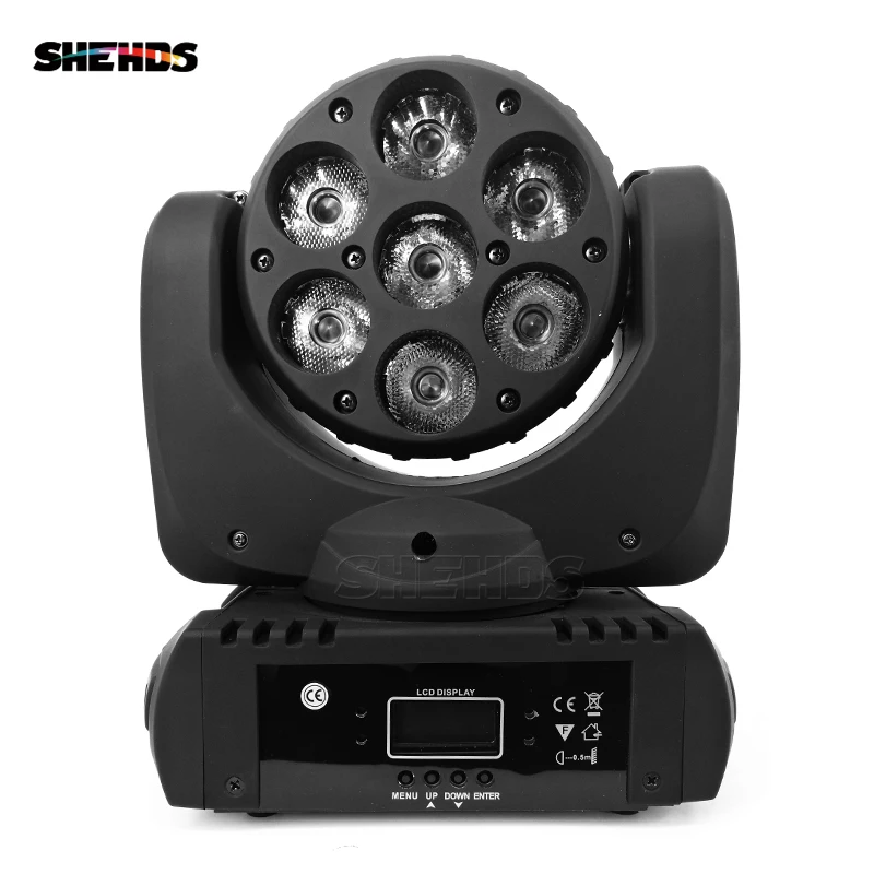 Светодиодный луч 7x1 2 Вт/12x1 Вт/36x3 Вт RGBW движущаяся головка DMX512 сценический эффект