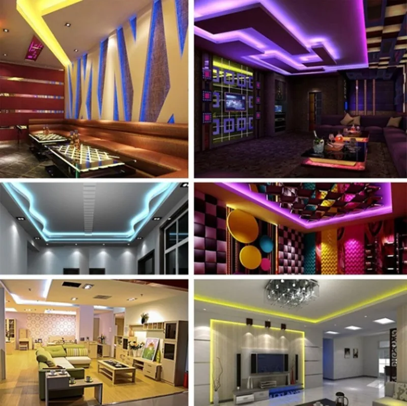 LED Strip Light SMD 2835/5050 RGB Strip Ribbon Tape RGB 5050 DC 12V 5M 10M Flexible Strip Full Set DIY Controller and Adapter
LED Strip Light SMD 2835/5050 RGB Strip Ribbon Tape RGB 5050 DC 12V 5M 10M Flexible Strip Full Set DIY Controller and Adapter