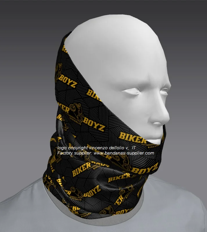 Custom made 50pcs Tubular seamless logo printed bandanas for Vincenzo IT. UPS Express. Digital printing
Custom made 50pcs Tubular seamless logo printed bandanas for Vincenzo IT. UPS Express. Digital printing