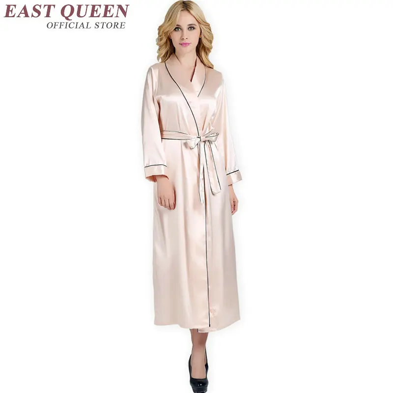Long sleeve bath robe home wear cloth plus size silk bathrobe women deep v-neck ladies sexy nightwear KK772 YQ
Long sleeve bath robe home wear cloth plus size silk bathrobe women deep v-neck ladies sexy nightwear KK772 YQ