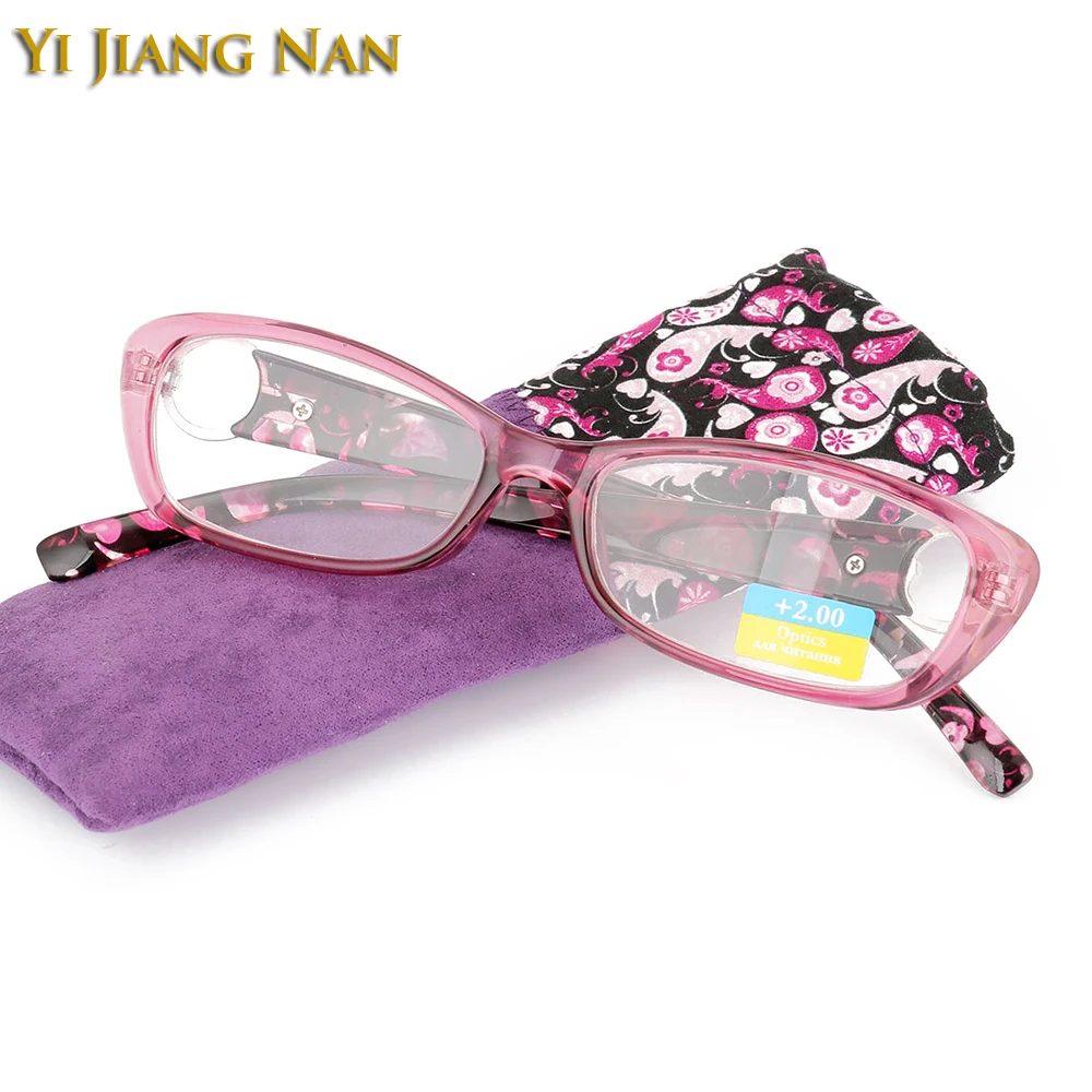 Fashion Women Red Purple Reading Glasses Near Sight Presbyopic Glasses for Female
Fashion Women Red Purple Reading Glasses Near Sight Presbyopic Glasses for Female