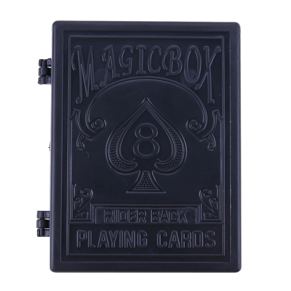 Magic Training Toy Black Plastic Restore Box Broken Paper Card Case Close-up Magic Tricks Props Toys For Kids Gift
Magic Training Toy Black Plastic Restore Box Broken Paper Card Case Close-up Magic Tricks Props Toys For Kids Gift