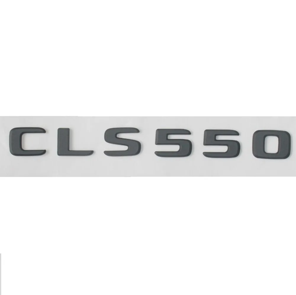 Flat Matte Black ABS Rear Trunk Letters Badge Badges Emblem Emblems Decal Sticker for Mercedes Benz CLS Class CLS550 2017 -2019
Flat Matte Black ABS Rear Trunk Letters Badge Badges Emblem Emblems Decal Sticker for Mercedes Benz CLS Class CLS550 2017 -2019