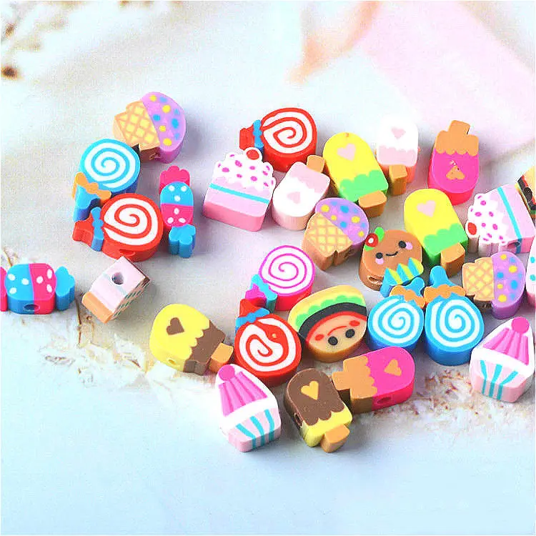 20pcs DIY Crystal Slime Supplies Accessories Phone Case Decoration For Slime Filler Miniature Clay Cake Dessert Fruits With Hole
20pcs DIY Crystal Slime Supplies Accessories Phone Case Decoration For Slime Filler Miniature Clay Cake Dessert Fruits With Hole