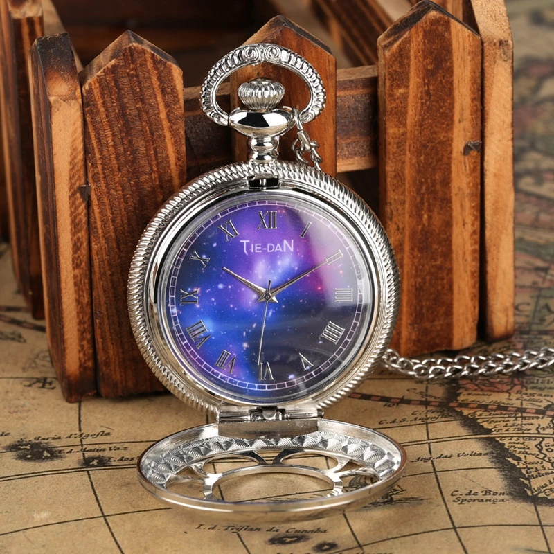 Top Unique Starry Sky Quartz Pocket Watch Newest Silver Sweater Chain Necklace Pocket Watch Pendant Gifts for Boys Girls Ulzzang
Top Unique Starry Sky Quartz Pocket Watch Newest Silver Sweater Chain Necklace Pocket Watch Pendant Gifts for Boys Girls Ulzzang