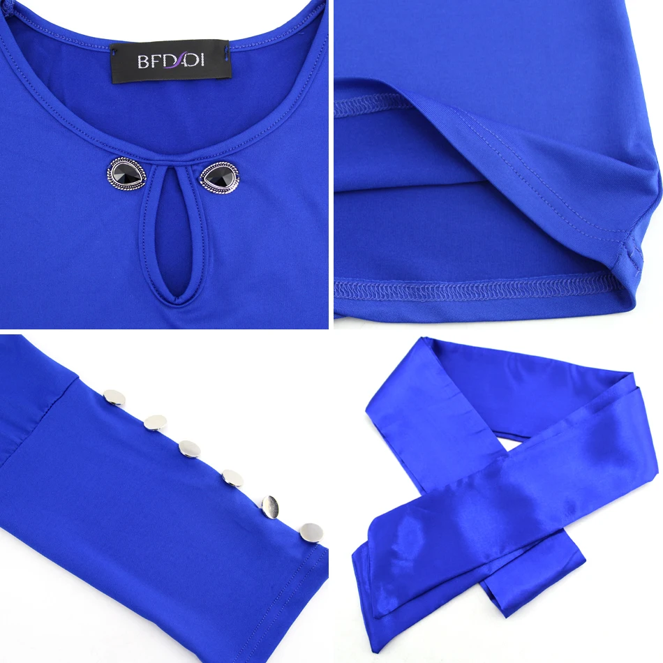 BFDADI Women Summer Casual Sexy Blue Solid color Long Dress Party Elastic Soft Elegent With belt Dresses BF006
BFDADI Women Summer Casual Sexy Blue Solid color Long Dress Party Elastic Soft Elegent With belt Dresses BF006