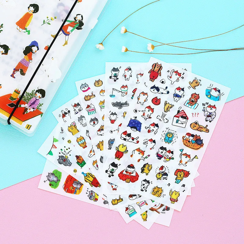 6Pcs/Set Cute Cartoon PVC Kawaii Stationery Stickers DIY School Supplies Decorative Scrapbooking Diary Stickers Free Shipping
6Pcs/Set Cute Cartoon PVC Kawaii Stationery Stickers DIY School Supplies Decorative Scrapbooking Diary Stickers Free Shipping