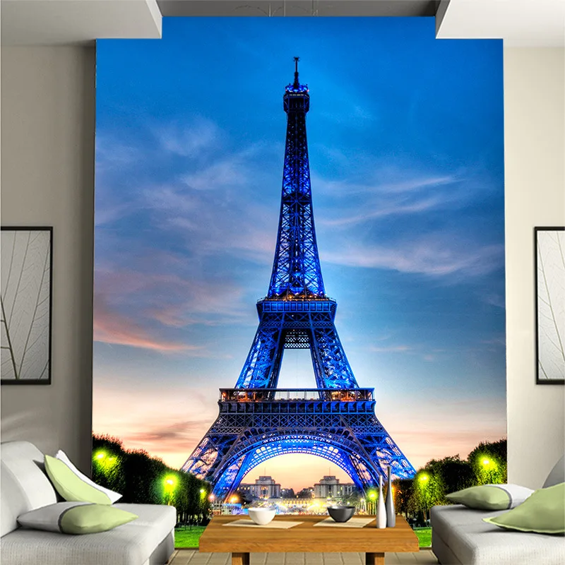 Customized Paris Eiffel Tower European large murals non-woven wallpaper TV sofa background wall hotel office photo wallpaper
Customized Paris Eiffel Tower European large murals non-woven wallpaper TV sofa background wall hotel office photo wallpaper