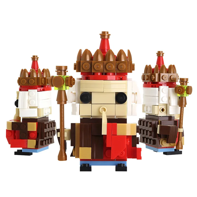 Chinese Classical Characters Blocks Journey to the West brickheadz DIY Building Blocks Educational Toys for Children
Chinese Classical Characters Blocks Journey to the West brickheadz DIY Building Blocks Educational Toys for Children