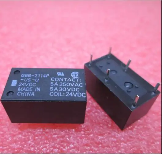 Горячая новинка реле G6B-2114P-US-U-24VDC G6B-2114P-US-U 24VDC G6B-2114P DC24V 5A OMRON DIP6
Горячая новинка реле G6B-2114P-US-U-24VDC G6B-2114P-US-U 24VDC G6B-2114P DC24V 5A OMRON DIP6
