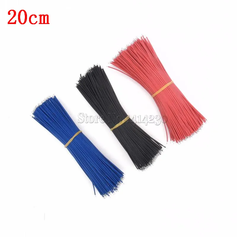 20Pcs Blue Red Black Yellow White 26AWG 200mm 20cm length Line connecting tin plating Wire DIY electronic wire 1.3mm Welding
20Pcs Blue Red Black Yellow White 26AWG 200mm 20cm length Line connecting tin plating Wire DIY electronic wire 1.3mm Welding
