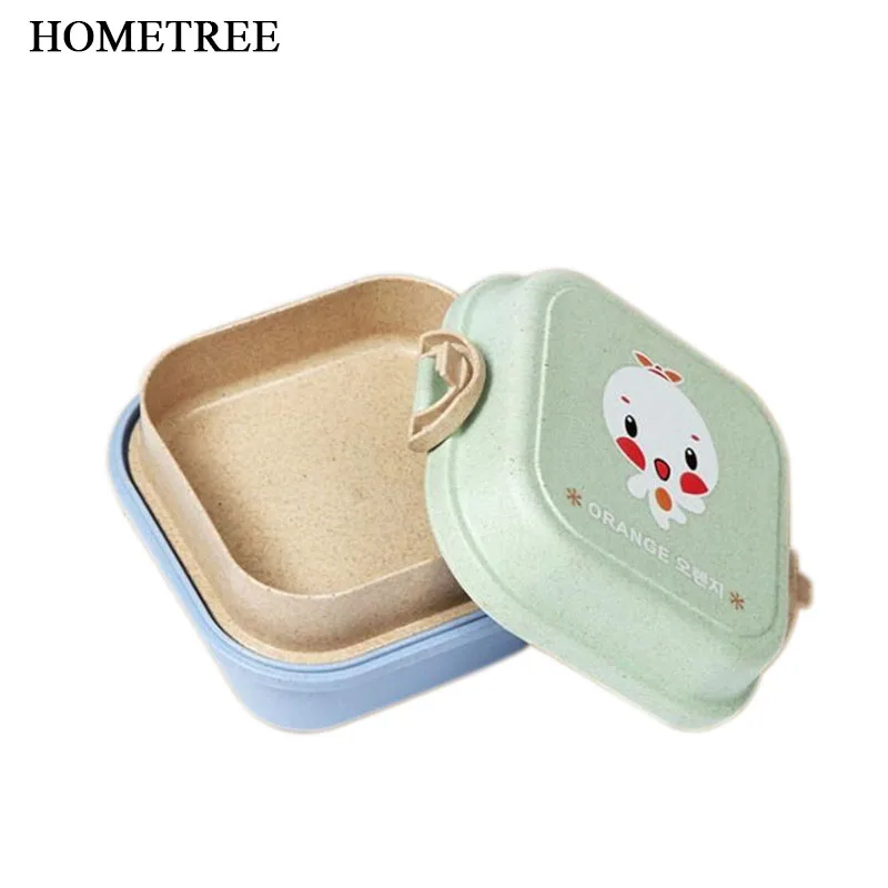 HOMETREE Wheat Straw Children Square Lunch Tool Creative Double Layer Student Lunch Boxs Cartoon Children's Paul Fresh Box H526
HOMETREE Wheat Straw Children Square Lunch Tool Creative Double Layer Student Lunch Boxs Cartoon Children's Paul Fresh Box H526
