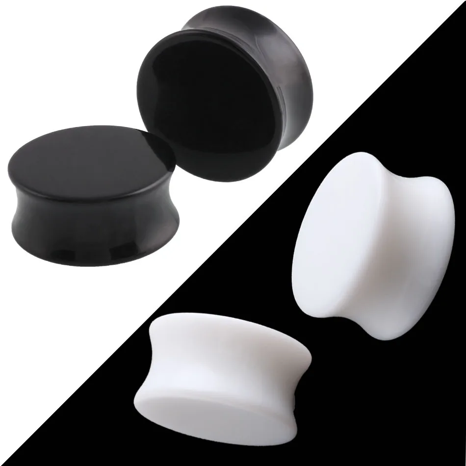 1Pc Punk Acrylic Ear Plugs Tunnel 3-30mm Black White Organic Cymophanite Earring Gauges Ear Piercing Ear Flare Flesh Expander
1Pc Punk Acrylic Ear Plugs Tunnel 3-30mm Black White Organic Cymophanite Earring Gauges Ear Piercing Ear Flare Flesh Expander
