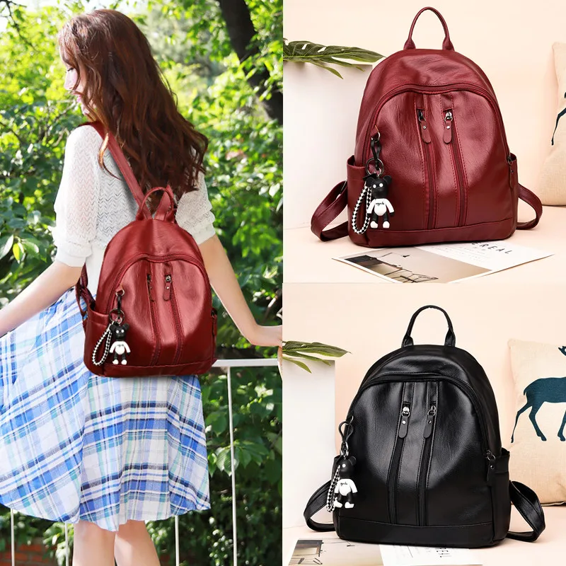 NOENNAME_NULL New Women Girl Backpack Travel PU Leather Handbag Rucksack Shoulder School Bag
NOENNAME_NULL New Women Girl Backpack Travel PU Leather Handbag Rucksack Shoulder School Bag