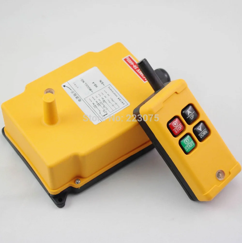 4 Channels Hoist Crane Radio Remote Control System 12V/24V/36V/48V/110V/120V/220V/240V/380V/415V big sale
4 Channels Hoist Crane Radio Remote Control System 12V/24V/36V/48V/110V/120V/220V/240V/380V/415V big sale