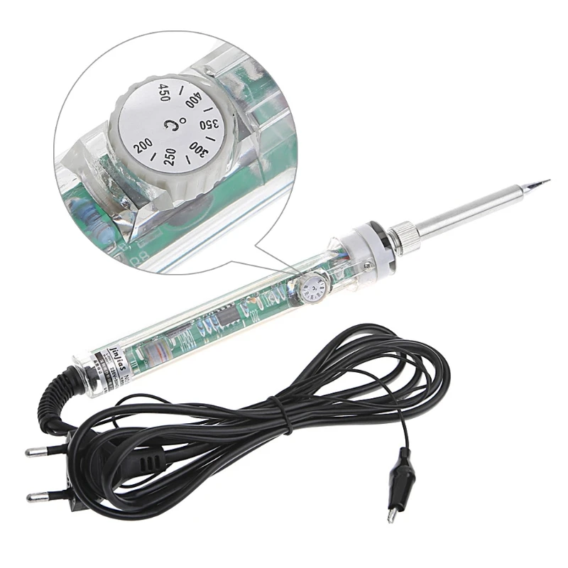 907 Adjustable Constant Temperature Electric Soldering Iron Lead-free 220V EU 60W
907 Adjustable Constant Temperature Electric Soldering Iron Lead-free 220V EU 60W