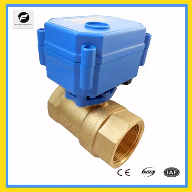 CWX-15 1 'ɽN25 BSP мини электрический шаровой кран DC12/24 v ADC9-24v моторизованный клапан