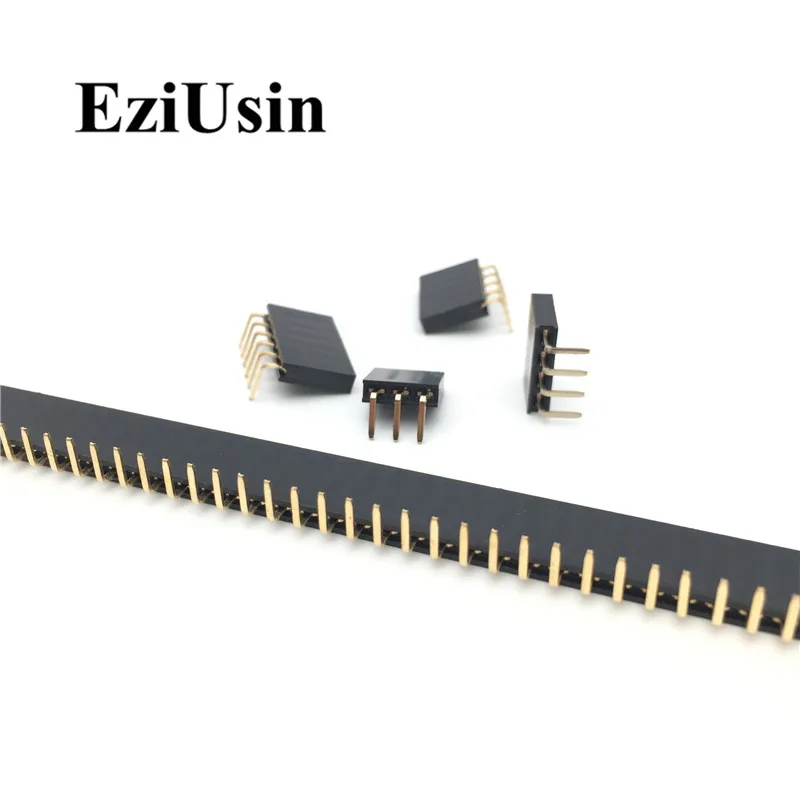 2.54mm R/A Single Row Female 2~40P PCB Board Right angle Pin Header socket Connector Pinheader 1*2/3/4/5/6/8/10/20/40Pin
2.54mm R/A Single Row Female 2~40P PCB Board Right angle Pin Header socket Connector Pinheader 1*2/3/4/5/6/8/10/20/40Pin