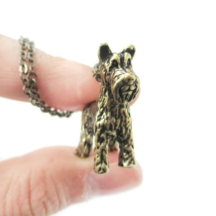 Kinitial 3D Small Schnauzer Bobtail Dog Breed Pendant Necklace Animal Dog Breeds Charm Chain Necklace for Baby Jewelry Collares
Kinitial 3D Small Schnauzer Bobtail Dog Breed Pendant Necklace Animal Dog Breeds Charm Chain Necklace for Baby Jewelry Collares