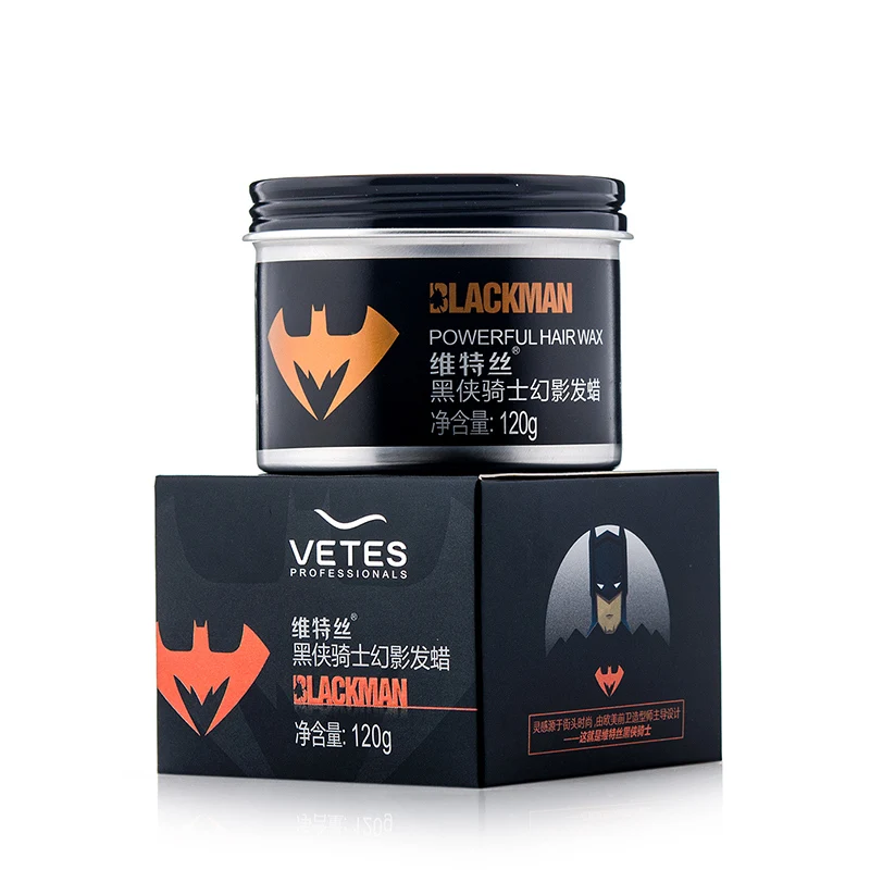 Black mask knight Matte hair wax male pomade hair mud Fluffy strong quick shaping lasting hairstyle fruit aroma #875
Black mask knight Matte hair wax male pomade hair mud Fluffy strong quick shaping lasting hairstyle fruit aroma #875