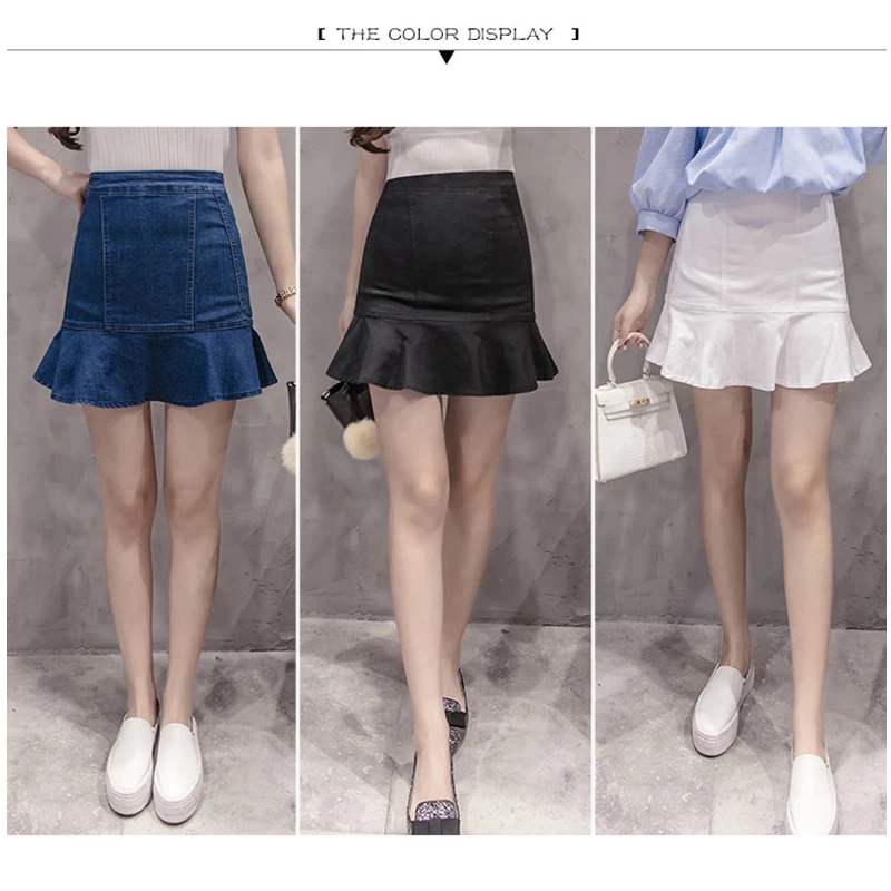 New Korean Spring Autumn Mermaid Skirt With lining Fashion Women High Waist Pencil Fishtail Skirts Girls' Flared Skirt
New Korean Spring Autumn Mermaid Skirt With lining Fashion Women High Waist Pencil Fishtail Skirts Girls' Flared Skirt