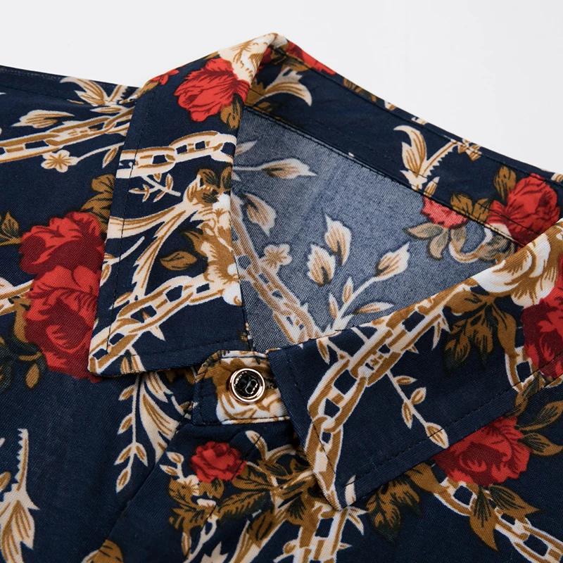 New 2019 Mens Summer Floral Dress Shirt Male Short Sleeve Shirt Casual Flowers Printing Clothes Free Shipping
New 2019 Mens Summer Floral Dress Shirt Male Short Sleeve Shirt Casual Flowers Printing Clothes Free Shipping