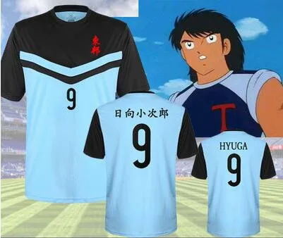 JP Аниме капитан Цубаса Тохо Академия NO.9 Kojirou Hyuga косплей одежда Футбол