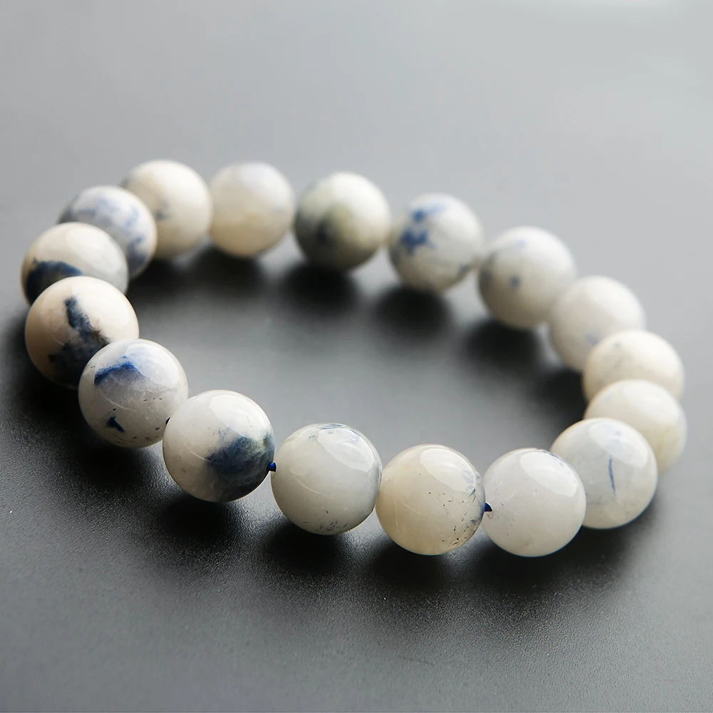 Genuine Natural Blue Rutilated Dumortierite Quartz Crystal Round Beads Bracelet 12mm Gemstone For Woman Lady Gift Bracelets
Genuine Natural Blue Rutilated Dumortierite Quartz Crystal Round Beads Bracelet 12mm Gemstone For Woman Lady Gift Bracelets